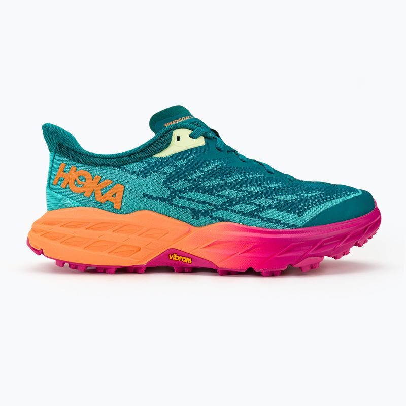 Scarpe da corsa da donna HOKA Speedgoat 5 deep lake/ceramic 2