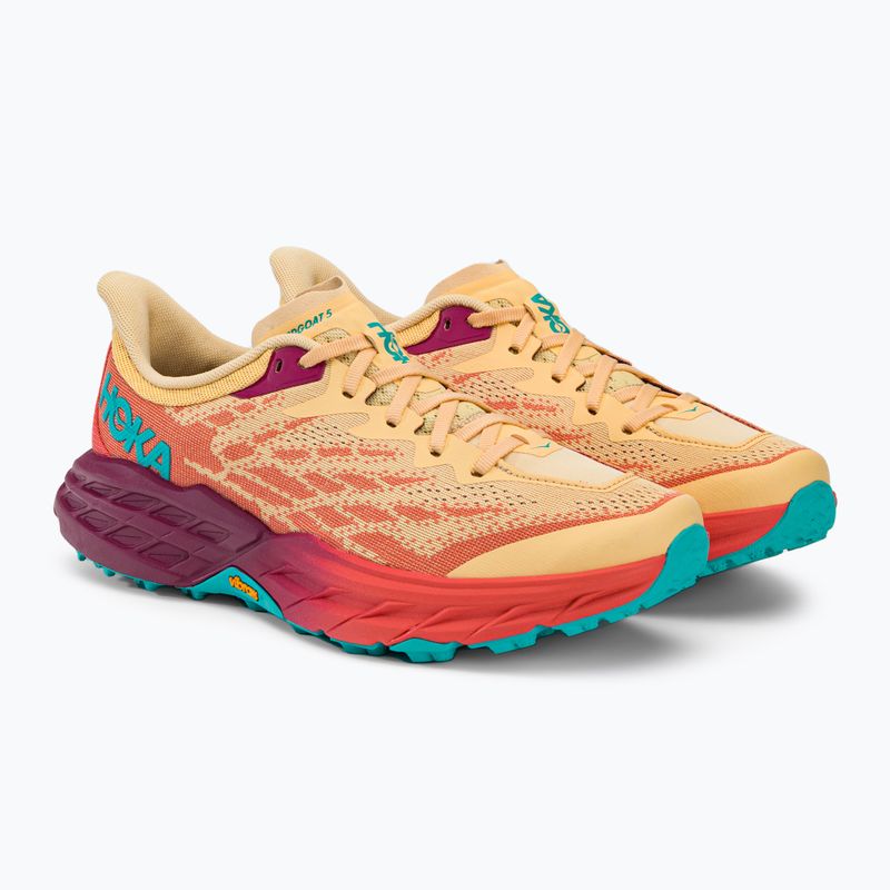 Scarpe da corsa da donna HOKA Speedgoat 5 impala/flame 4