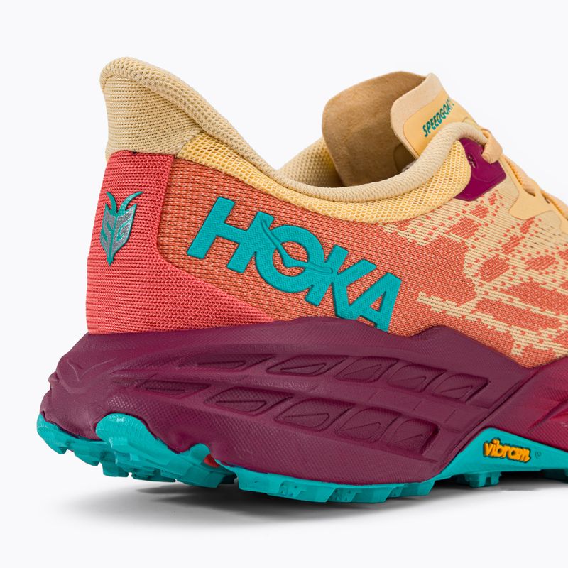 Scarpe da corsa da donna HOKA Speedgoat 5 impala/flame 9