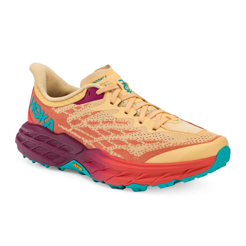 Scarpe da corsa da donna HOKA Speedgoat 5 impala/flame 15