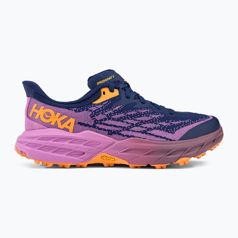 Scarpe da corsa da donna HOKA Speedgoat 5 bellwether blu/ciclamino 4