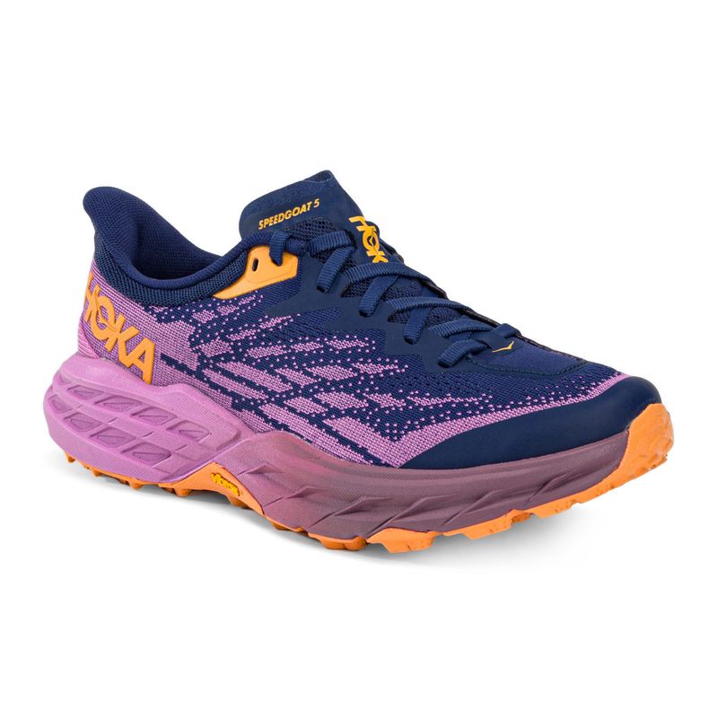 Scarpe da corsa da donna HOKA Speedgoat 5 bellwether blu/ciclamino 13