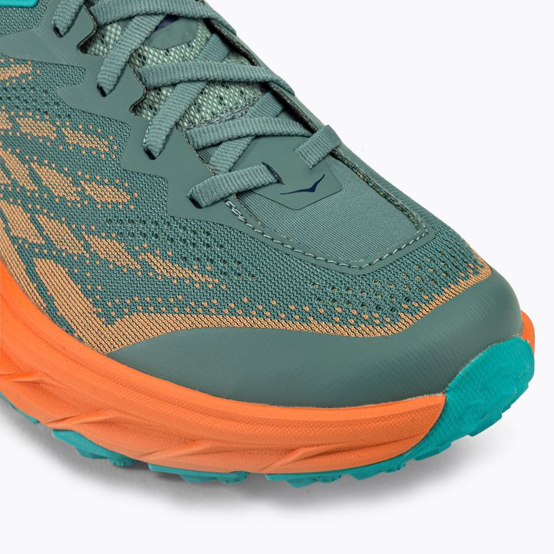 Scarpe da corsa da uomo HOKA Speedgoat 5 traliccio/arancione scuro 7