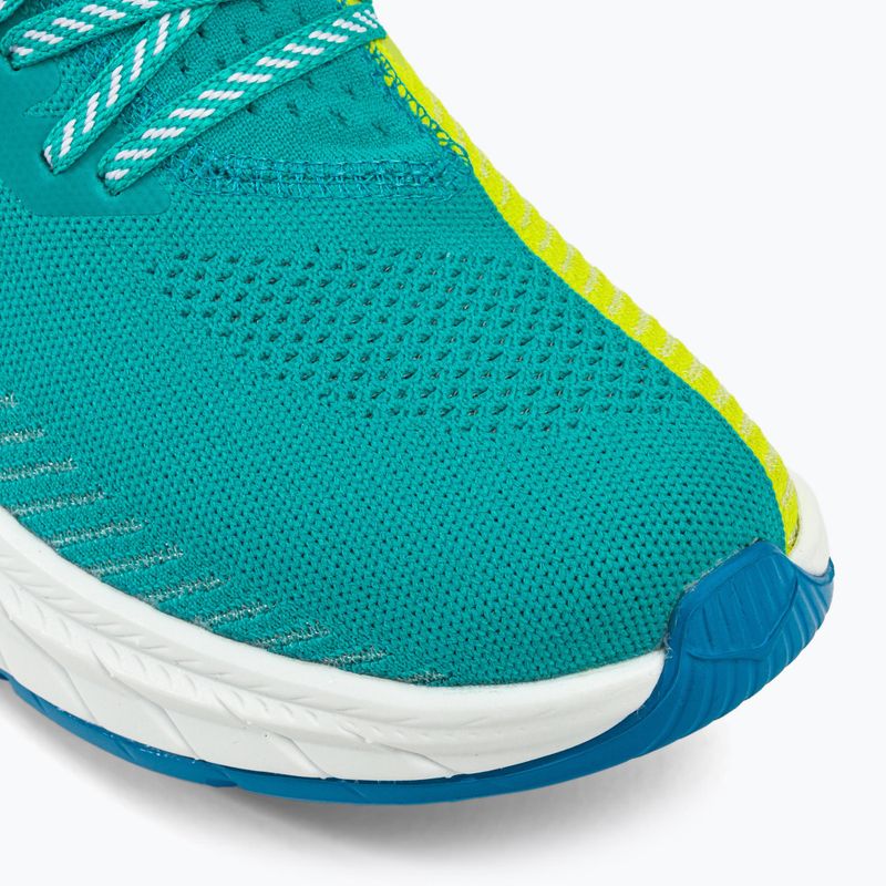 Scarpe da corsa da uomo HOKA Carbon X 3 ceramica/primula della sera 7