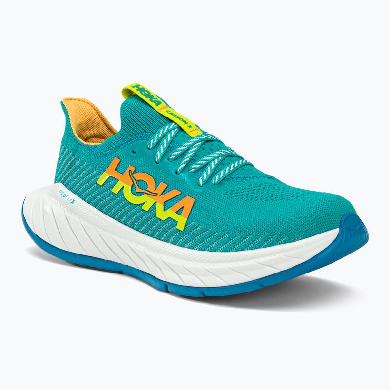 Scarpe da corsa da donna HOKA Carbon X 3 ceramica/primula della sera