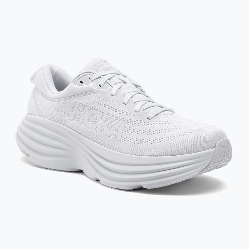 Scarpe da corsa da uomo HOKA Bondi 8 bianco/bianco