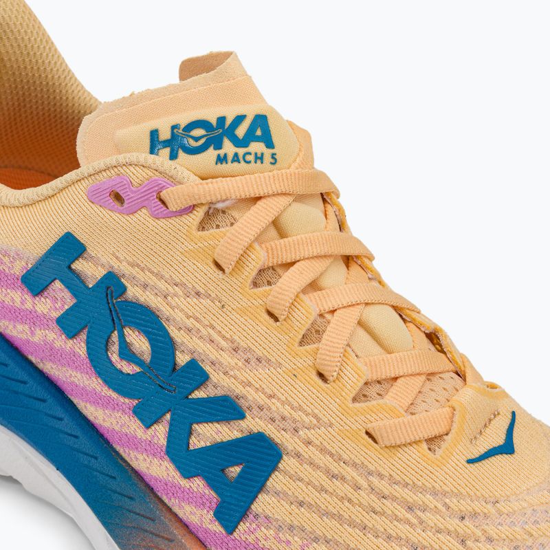 Scarpe da corsa da donna HOKA Mach 5 impala/ciclamino 10