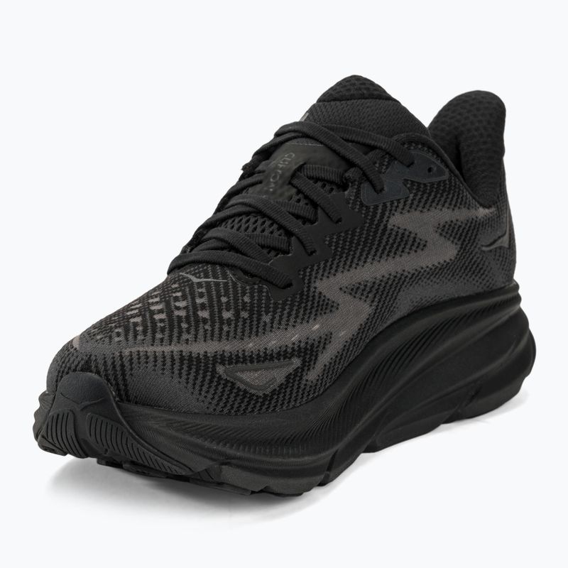 Scarpe da corsa da uomo HOKA Clifton 9 nero/nero 7