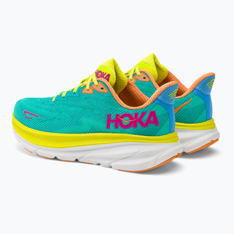 HOKA scarpe da corsa da uomo Clifton 9 ceramica/primula serale 5