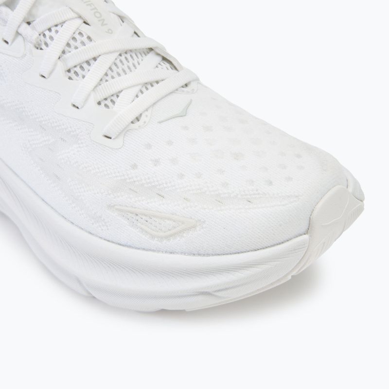 Scarpe da corsa da uomo HOKA Clifton 9 bianco/bianco 7