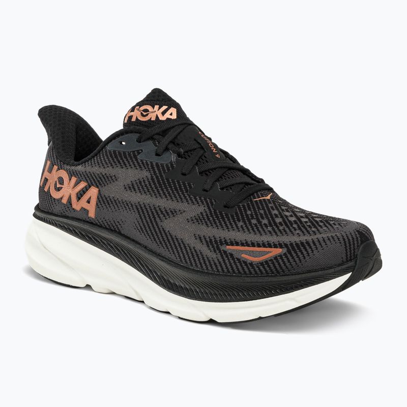 Scarpe da corsa da donna HOKA Clifton 9 nero/rame