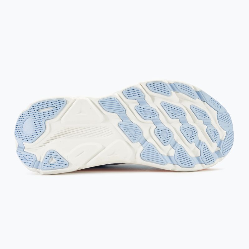 Scarpe da corsa da donna HOKA Clifton 9 blu avio/acqua ghiacciata 5