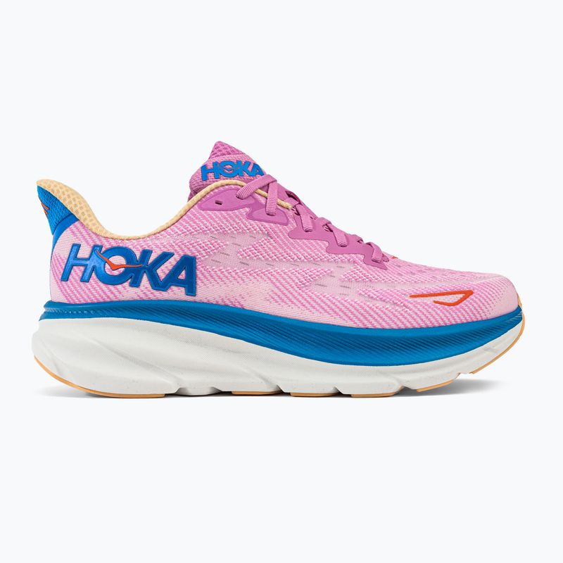 Scarpe da corsa da donna HOKA Clifton 9 ciclamino/lilla dolce 2