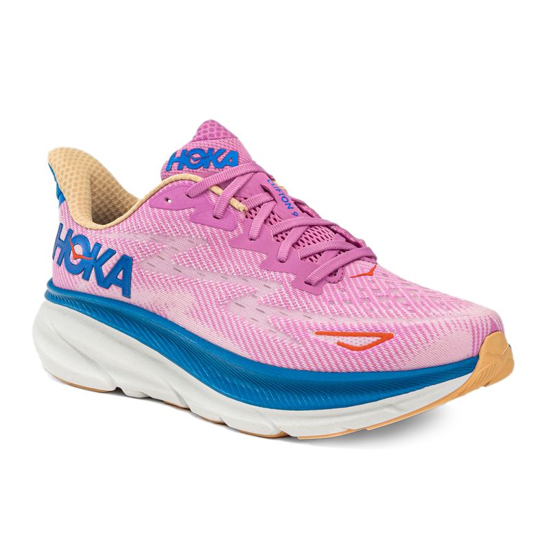 Scarpe da corsa da donna HOKA Clifton 9 ciclamino/lilla dolce 11