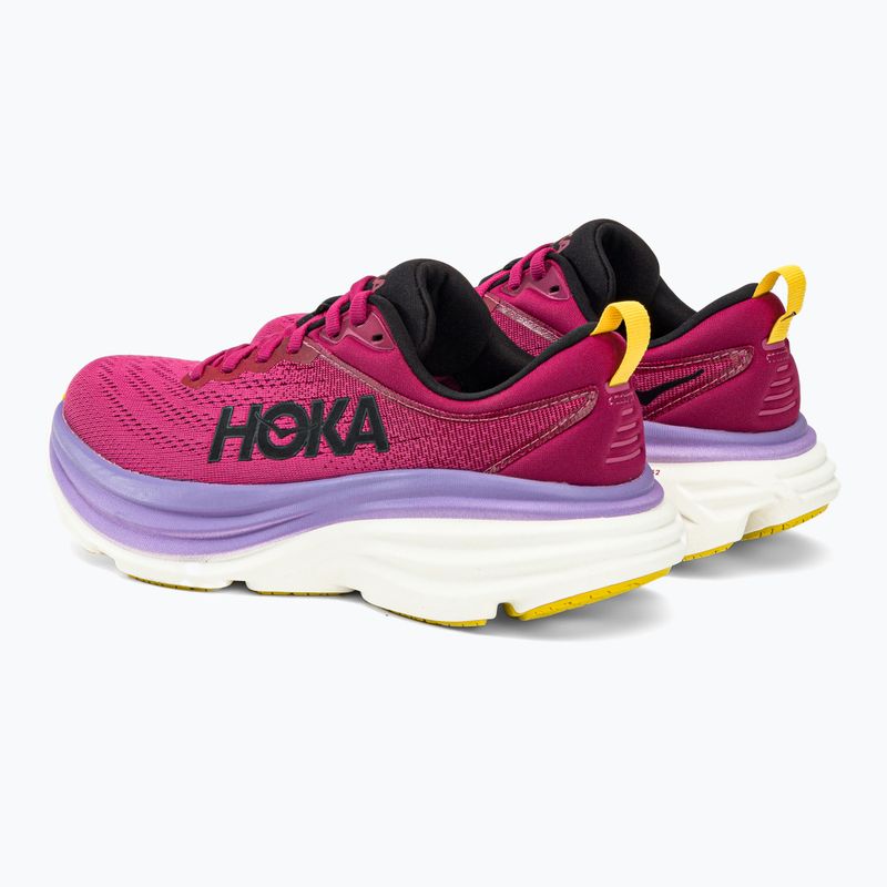 Scarpe da corsa HOKA da donna Bondi 8 ciliegie giubileo/rosa achillea 6