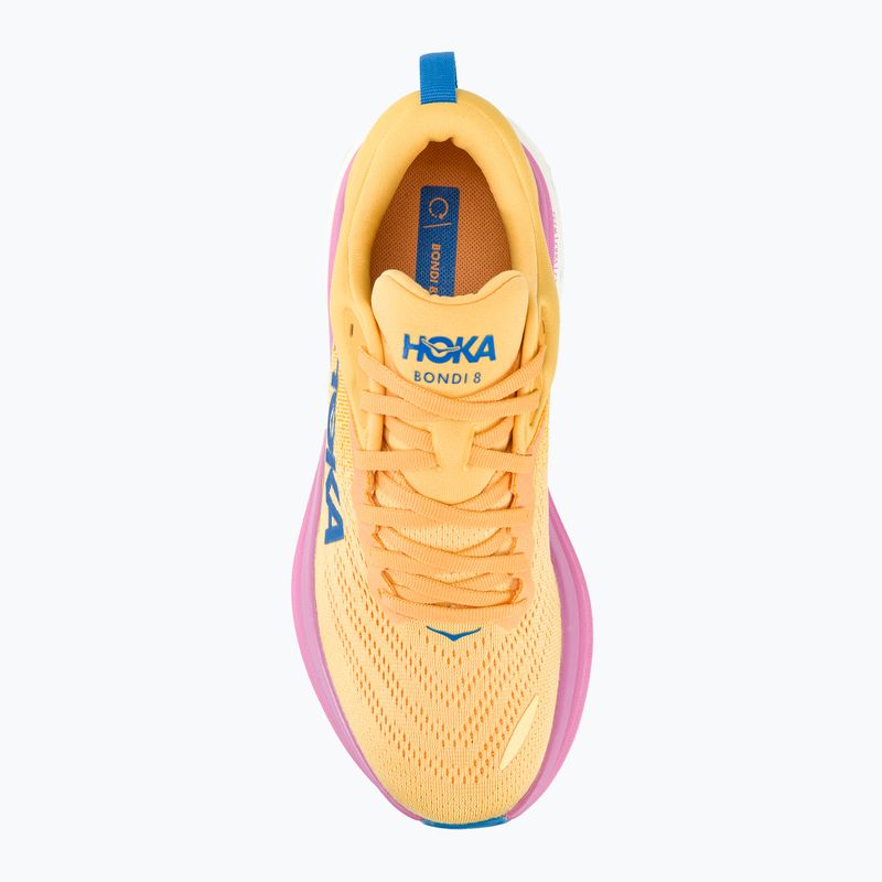 Scarpe da corsa da donna HOKA Bondi 8 impala/ciclamino 7