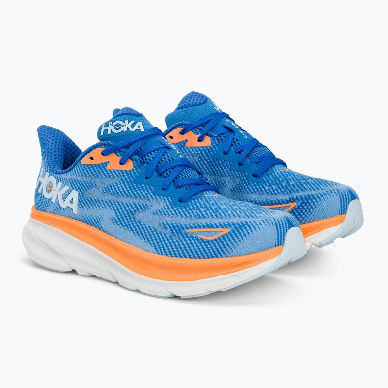 Scarpe da corsa da uomo HOKA Clifton 9 Wide coastal sky/all aboard 4