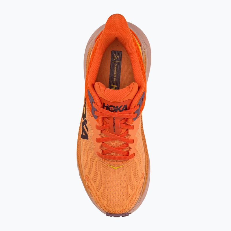 Scarpe da corsa da donna HOKA Challenger ATR 7 arancio finto/arancio vibrante 5