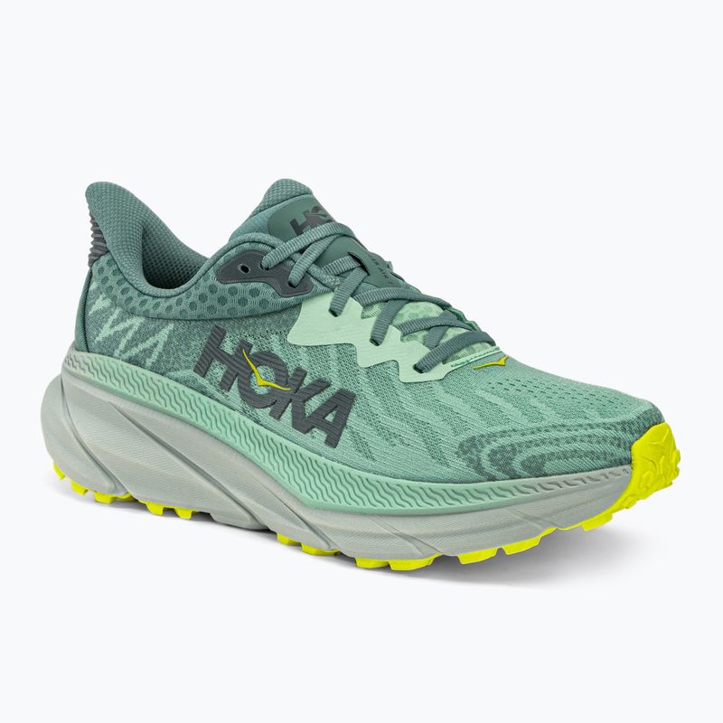 Scarpe da corsa da donna HOKA Challenger ATR 7 verde nebbia/trecciolino