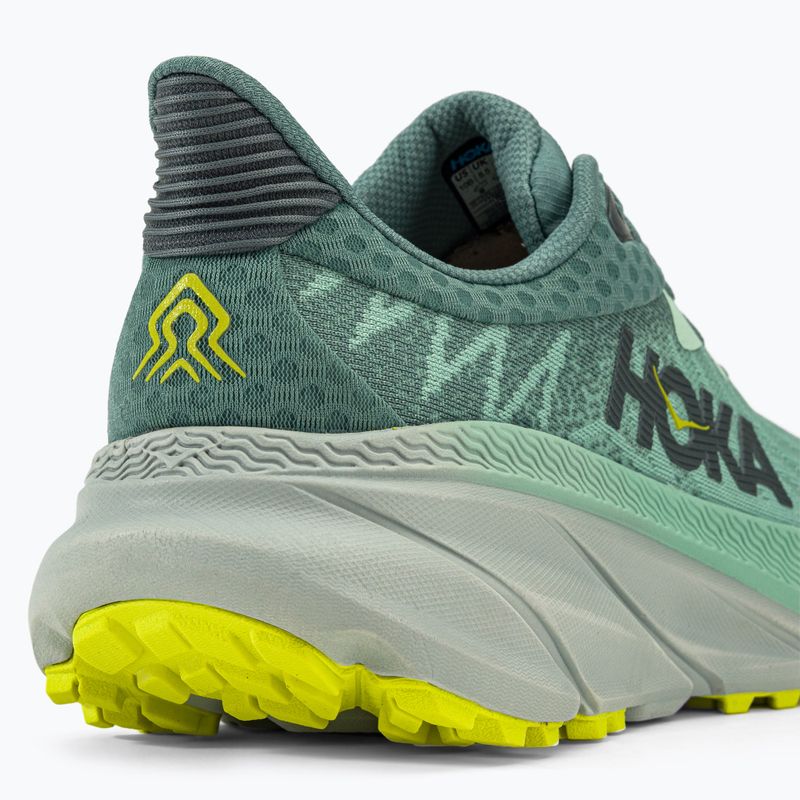 Scarpe da corsa da donna HOKA Challenger ATR 7 verde nebbia/trecciolino 9