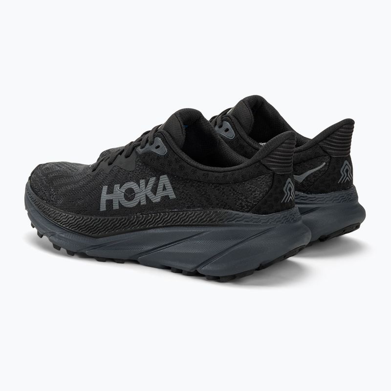 Scarpe da corsa da donna HOKA Challenger ATR 7 nero/nero 4