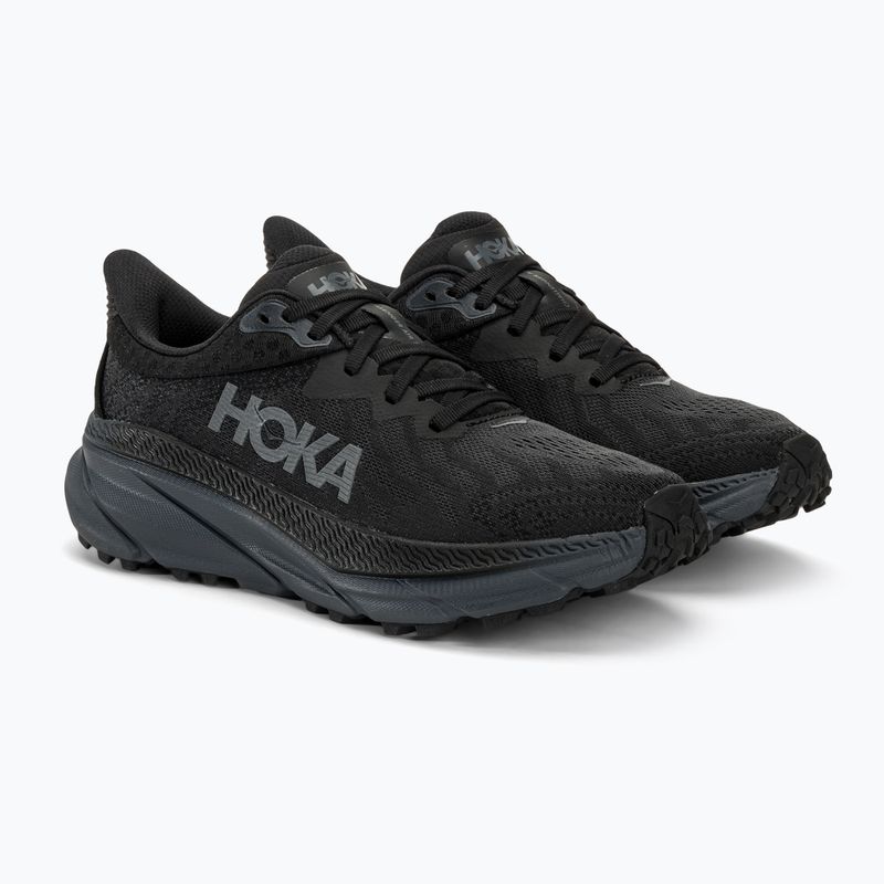 Scarpe da corsa da donna HOKA Challenger ATR 7 nero/nero 5