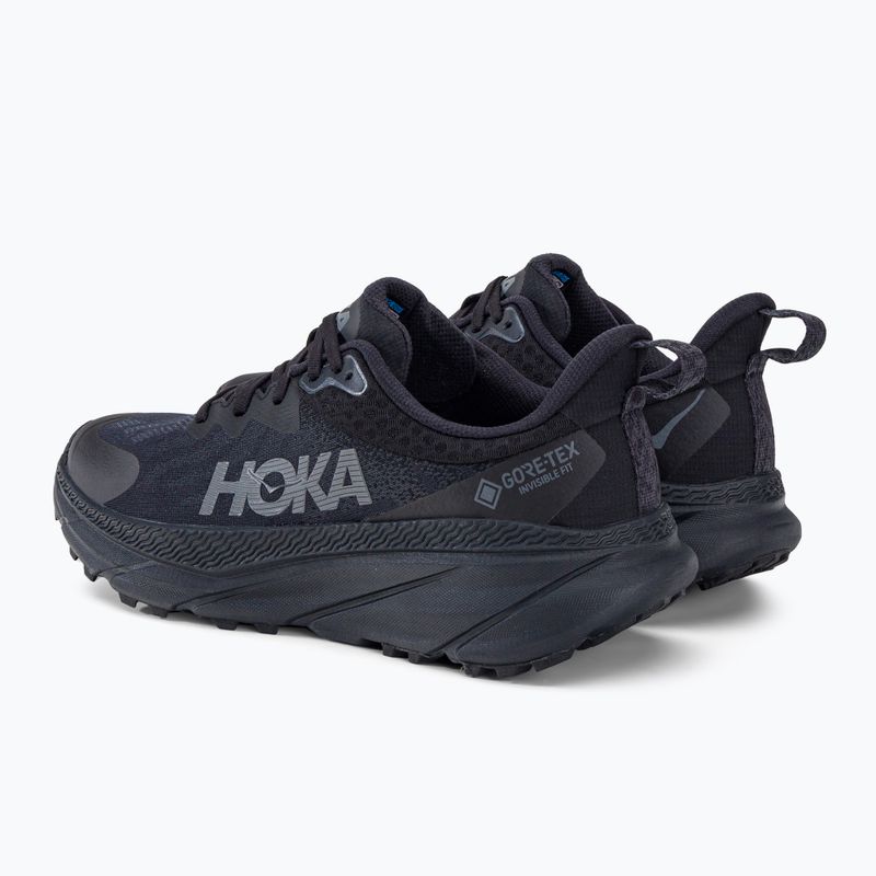 Scarpe da corsa da uomo HOKA Challenger ATR 7 GTX nero/nero 4