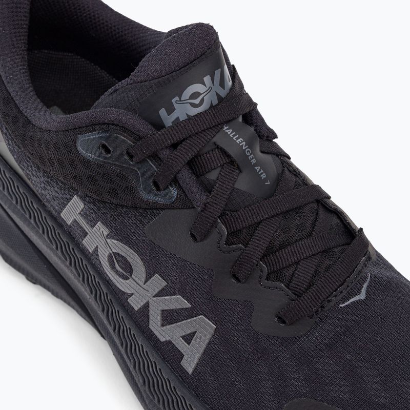 Scarpe da corsa da uomo HOKA Challenger ATR 7 GTX nero/nero 10