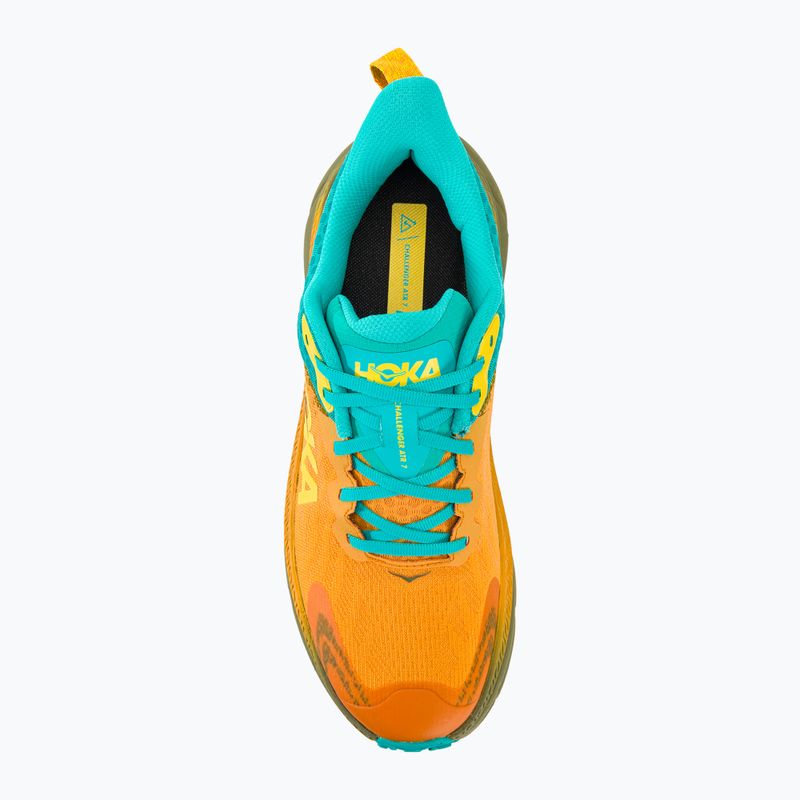 Scarpe da corsa da uomo HOKA Challenger ATR 7 GTX golden yellow/avocado 6
