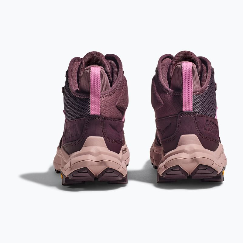 Scarpe da trekking da donna HOKA Anacapa Breeze Mid uvetta/malva 8
