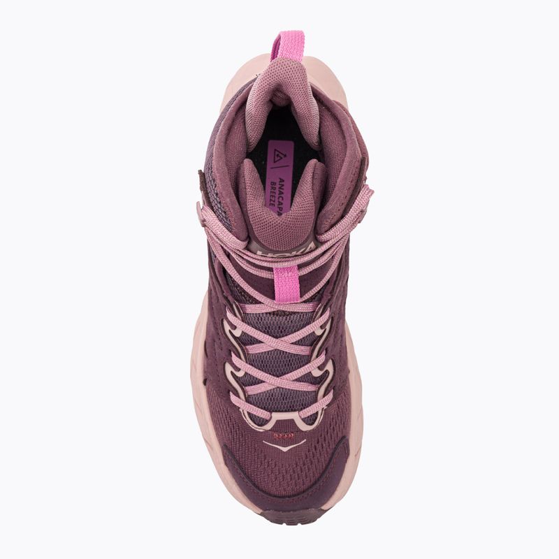 Scarpe da trekking da donna HOKA Anacapa Breeze Mid uvetta/malva 7