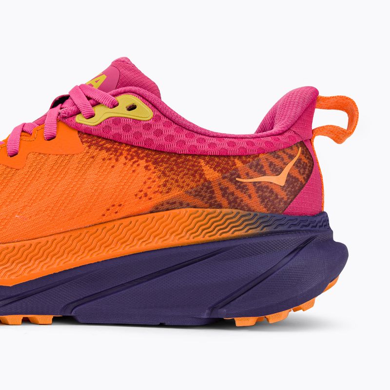 Scarpe da corsa da donna HOKA Challenger ATR 7 GTX arancione vibrante/rosa achillea 11