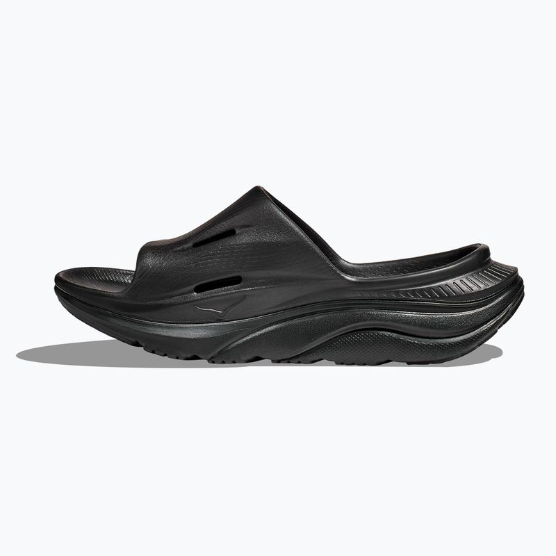 HOKA ORA Recovery Slide 3 infradito nero/nero 3