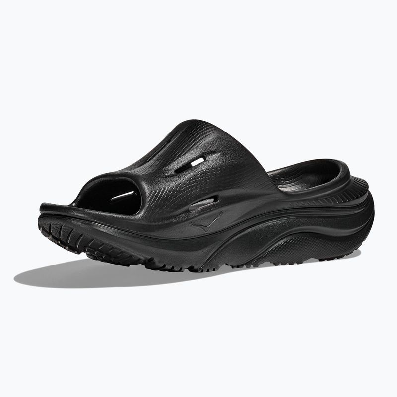 HOKA ORA Recovery Slide 3 infradito nero/nero 10