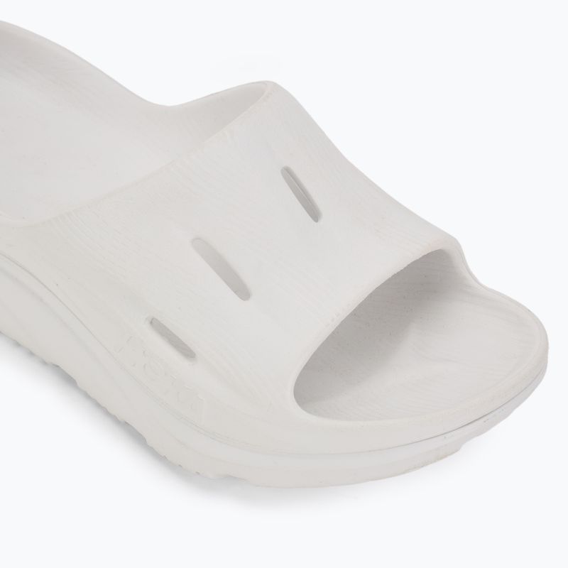 HOKA Ora Recovery Slide 3 infradito bianco 7