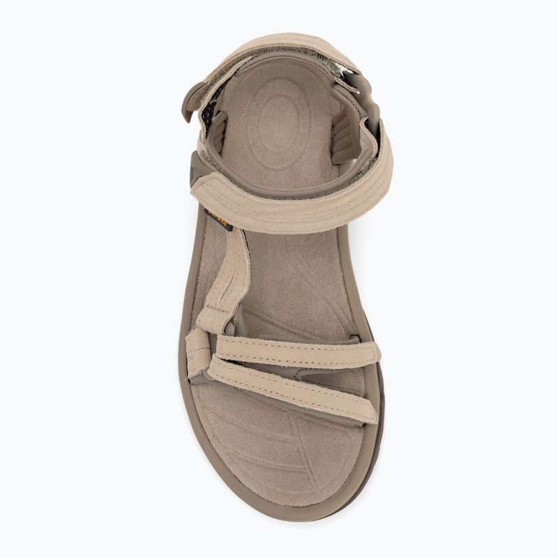 Sandali Teva Terra Fi Lite Suede grigio piuma da donna 5