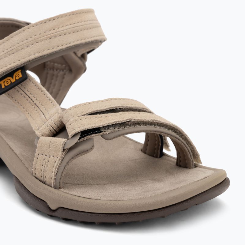 Sandali Teva Terra Fi Lite Suede grigio piuma da donna 7