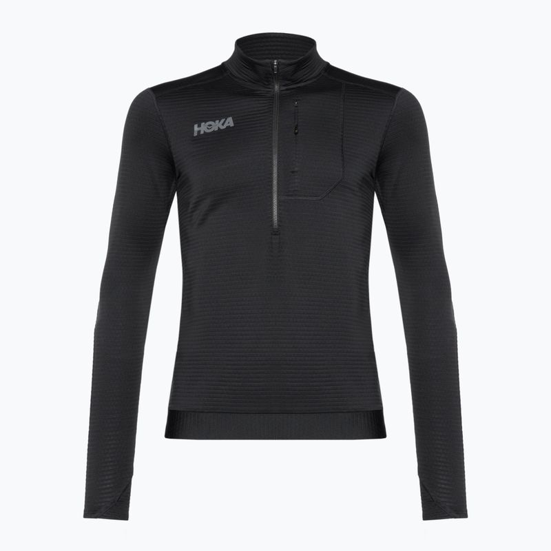 Felpa running da uomo HOKA 1/2 Zip nero