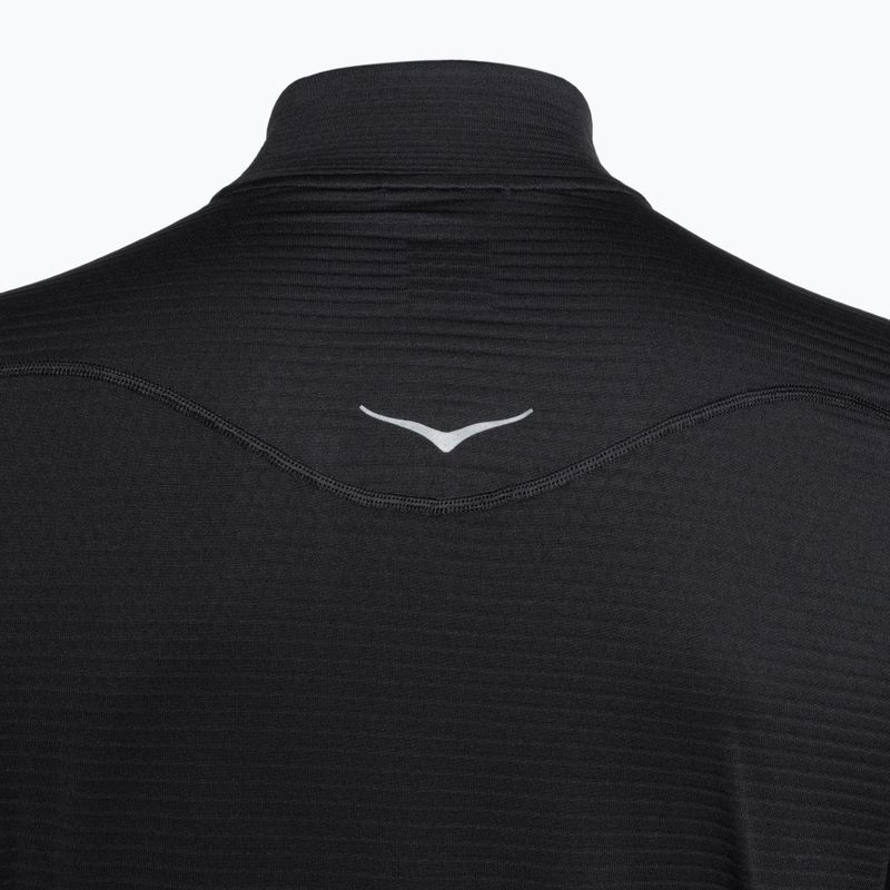 Felpa running da uomo HOKA 1/2 Zip nero 4