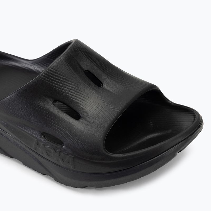 HOKA Ora Recovery Slide 3 nero/nero Ciabatte per bambini 7