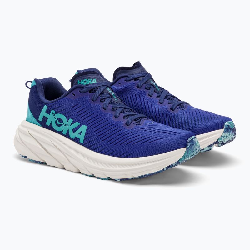 Scarpe da corsa da donna HOKA Rincon 3 cielo serale/nebbia oceanica 4