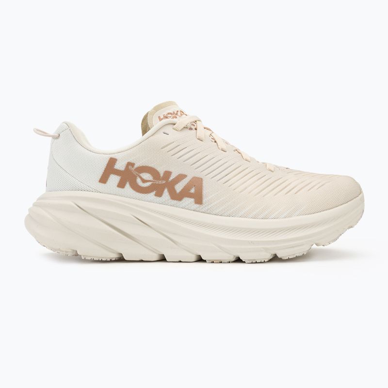 Scarpe da corsa da donna HOKA Rincon 3 zabaione/oro rosa 2