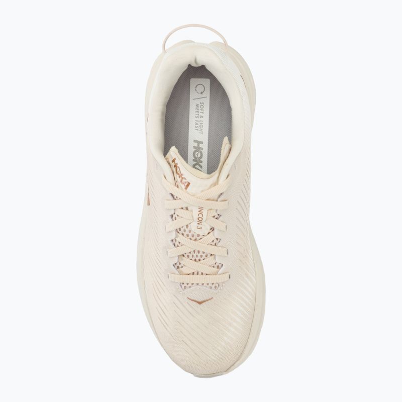 Scarpe da corsa da donna HOKA Rincon 3 zabaione/oro rosa 5