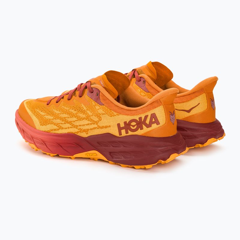 Scarpe da corsa da uomo HOKA Speedgoat 5 amber haze/sherbet 3