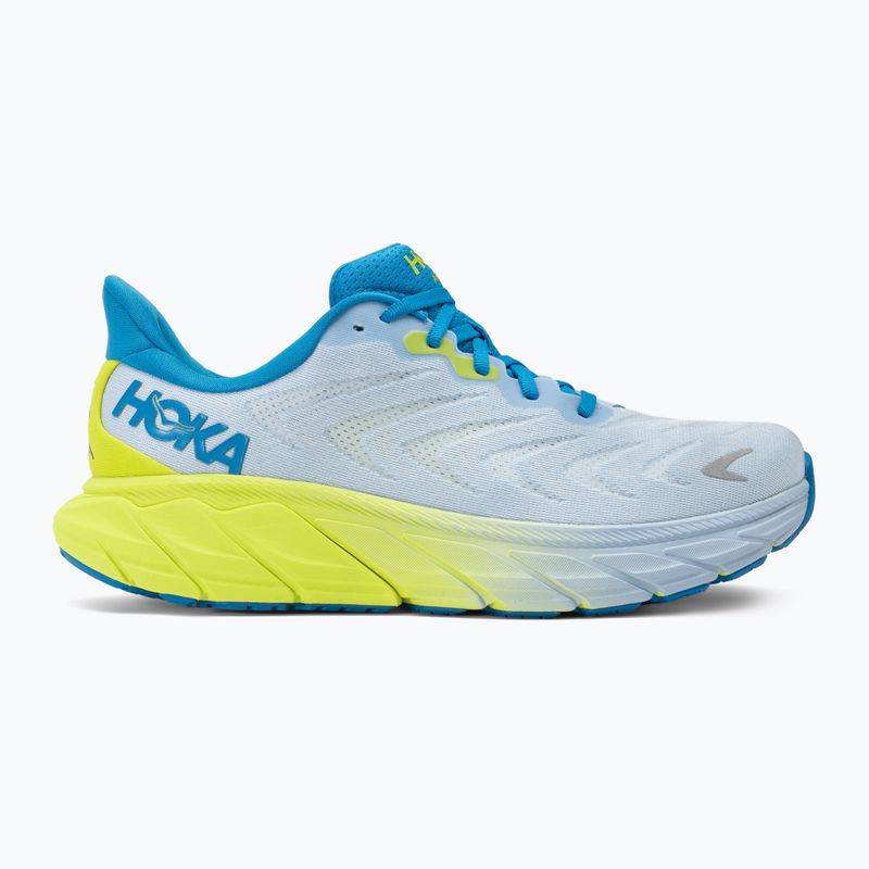 Scarpe da corsa da uomo HOKA Arahi 6 Wide ice water/evening primrose 2