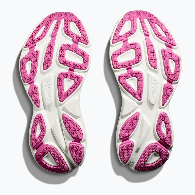 Scarpe da corsa da uomo HOKA Bondi 8 nere/citrus glow 7