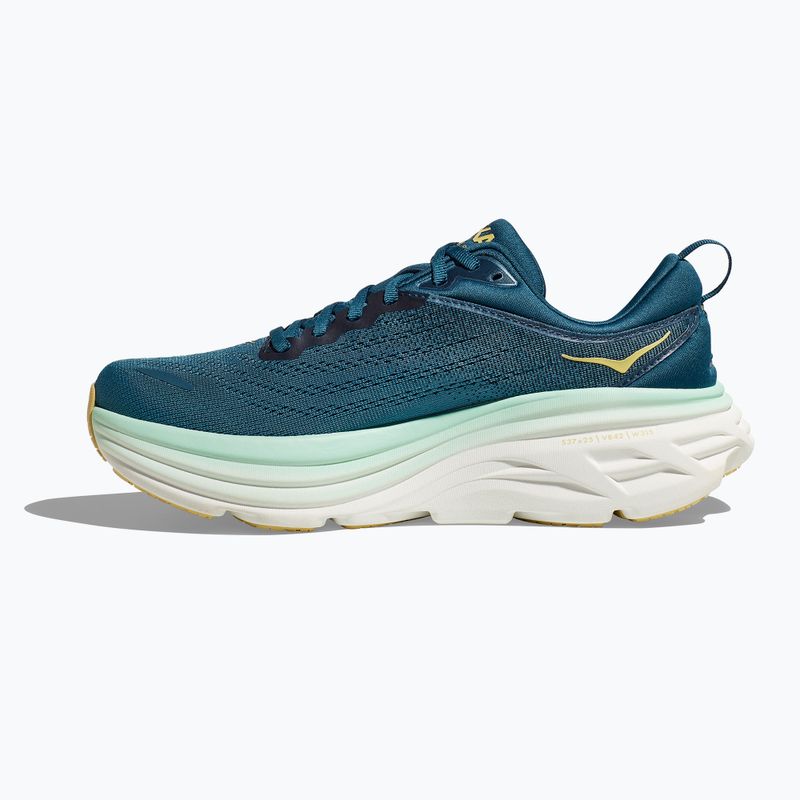 Scarpe da corsa HOKA Bondi 8 uomo mezzanotte oceano/bluteel 10