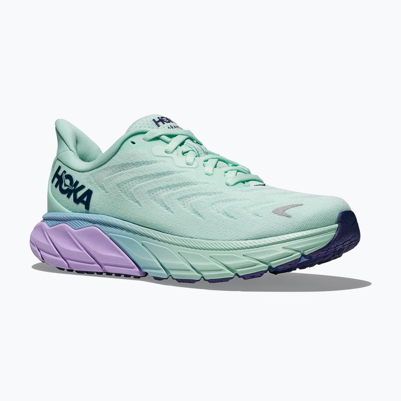 Scarpe da corsa da donna HOKA Arahi 6 oceano chiaro/nebbia lilla 11