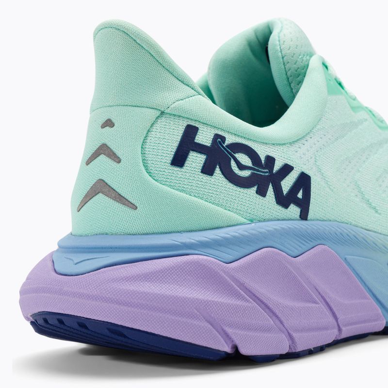 Scarpe da corsa da donna HOKA Arahi 6 oceano chiaro/nebbia lilla 9