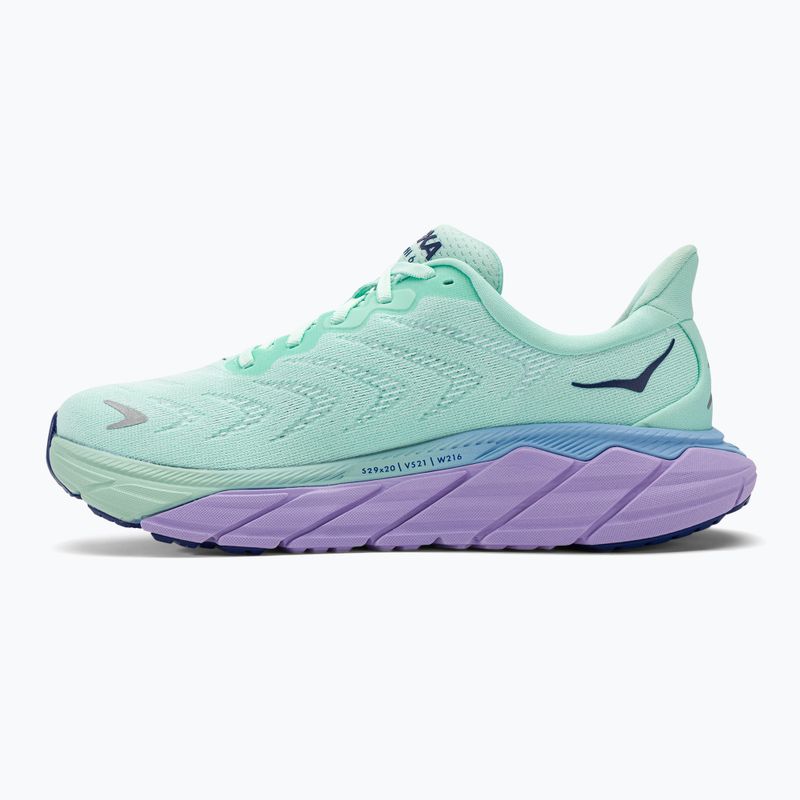 Scarpe da corsa da donna HOKA Arahi 6 oceano chiaro/nebbia lilla 10